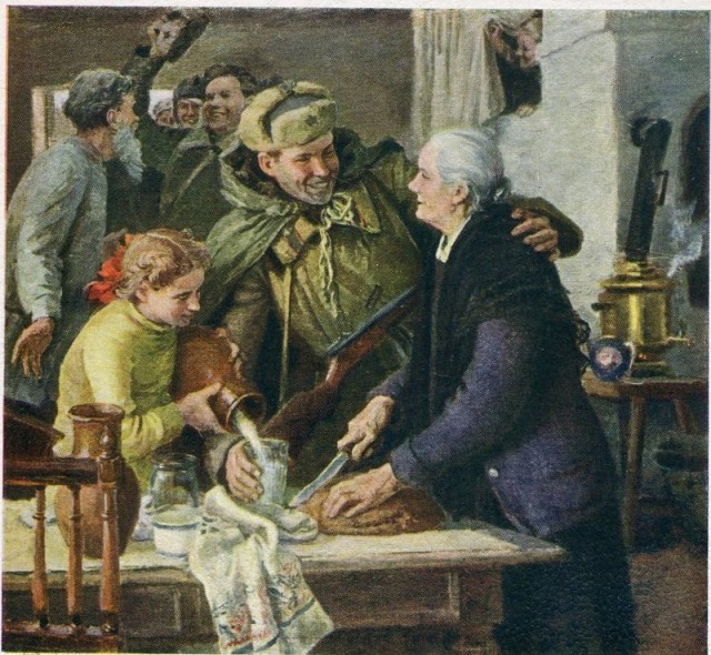Великая Отечественная война в живописи