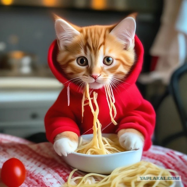 Котовторник глазами ИИ
