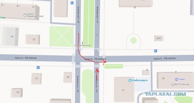 Кто первым проедет перекресток, а кто вторым