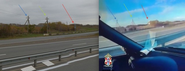 Омская полиция опубликовала кадры смертельной аварии, которая произошла вчера вечером на въезде в город
