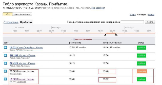 В Казани разбился пассажирский Боинг 737