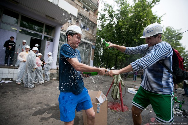 Выпускной в Бауманке.