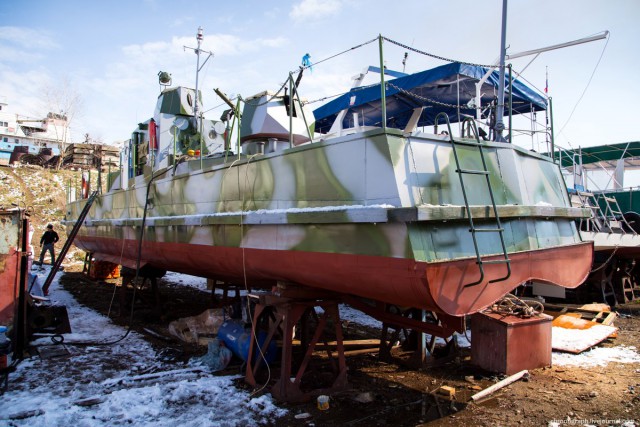 Тольятти: строительство копии бронекатера БК-73