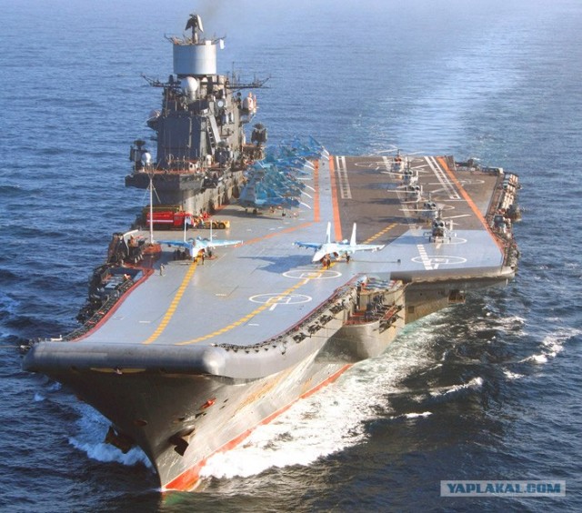 "Адмирал Кузнецов" напугал всю Шотландию