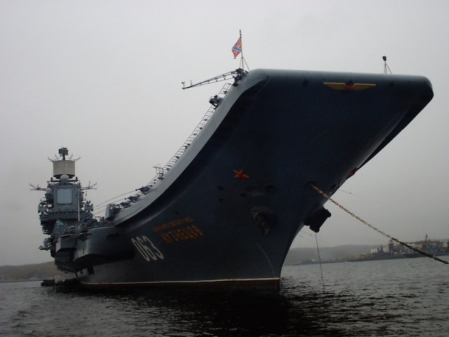 "Адмирал Кузнецов" напугал всю Шотландию