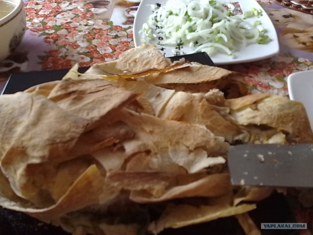 Грудинка в лаваше по Дженибековски.