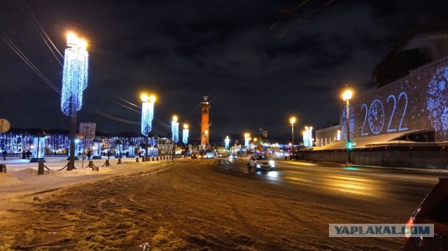 Новогодний Санкт-Петербург 2022