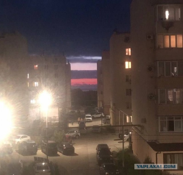 Закат в Краснодарском крае