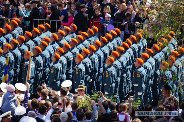 Парад Победы в Севастополе, 9 мая 2015