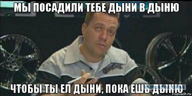 Купили дыню