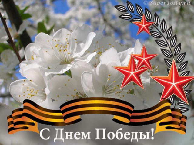 С 9 мая товарищи!