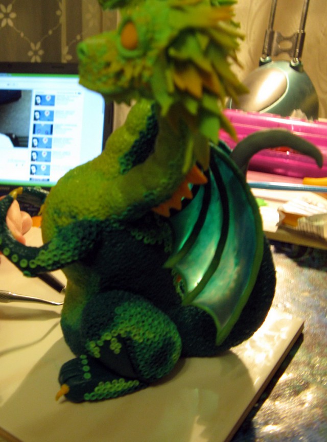 Хобби жены: кукла Горыныч - рождение дракона