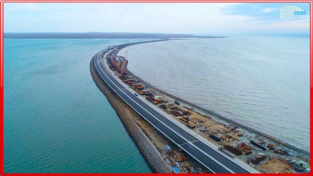 Автодорога Крымского моста заасфальтирована на 70% — заказчик