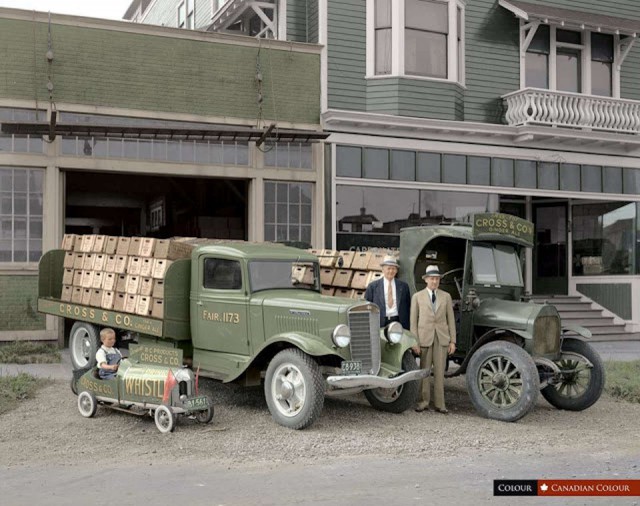 Знаменитые исторические фотографии в цвете