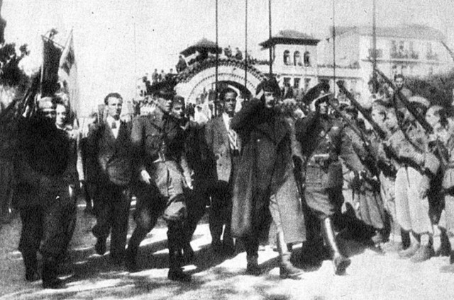Как британцы вместе с немцами против греческих партизан воевали