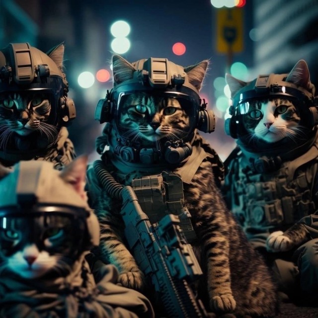 SWAT-котики