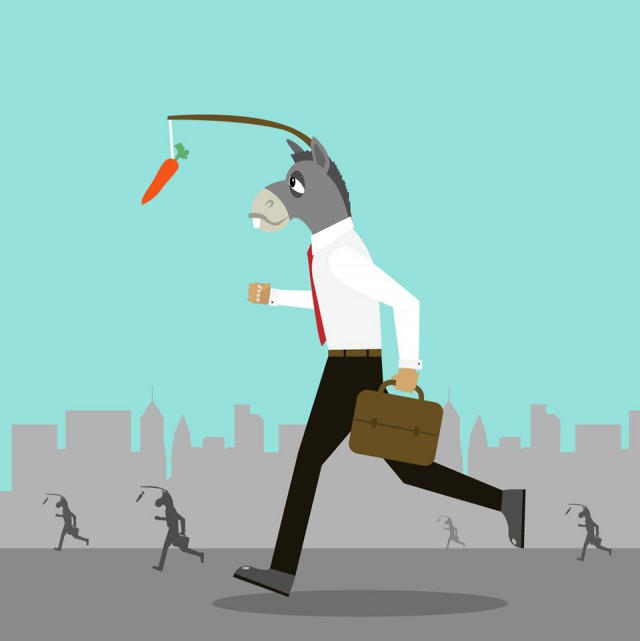 Просто бегущая собака