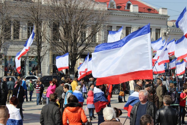 Симфи - второй день как российский город