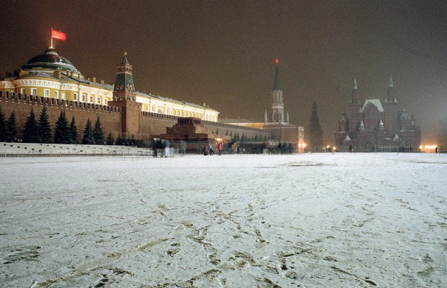 Прогулка по Москве 1991 года