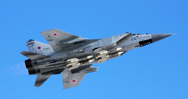 МиГ-31 сбил крылатую ракету