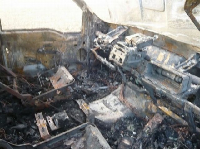 Вот что значит "сгорел на работе"!