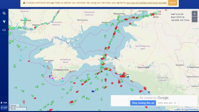 Украина запросила у РФ время и место возвращения моряков и кораблей