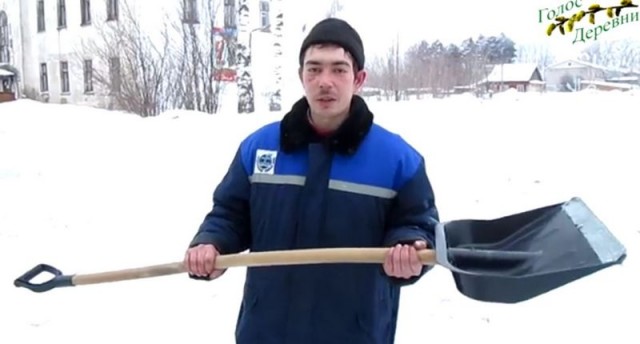 А как вы убираете снег?