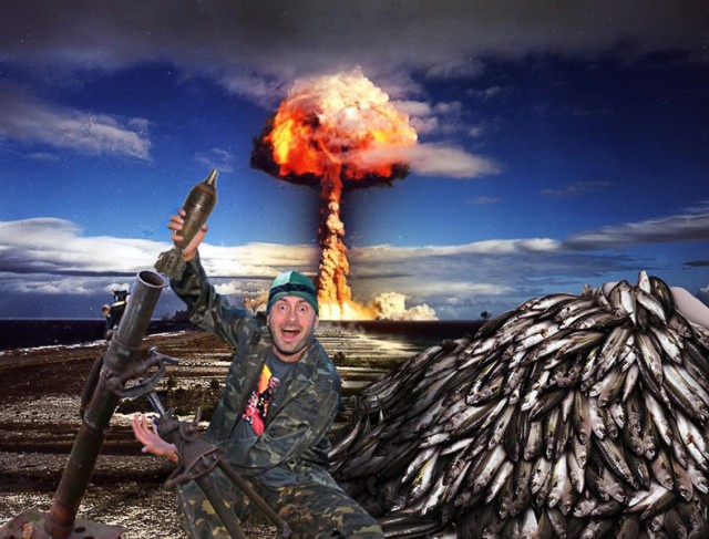 Фотожаба: Рыбаки без рыбы