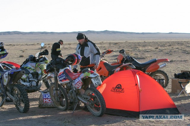 В Монголию на мотоциклах 2006