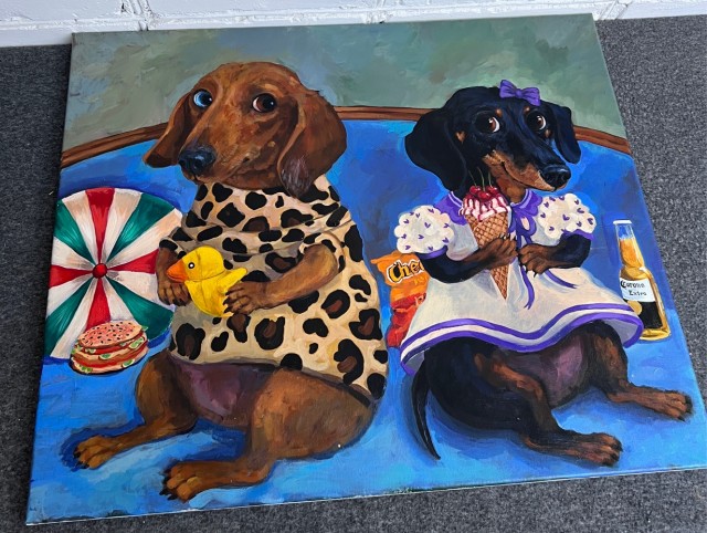 Таксочки и пиво.