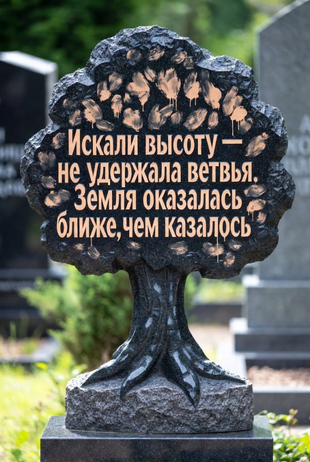 С дуба рухнул