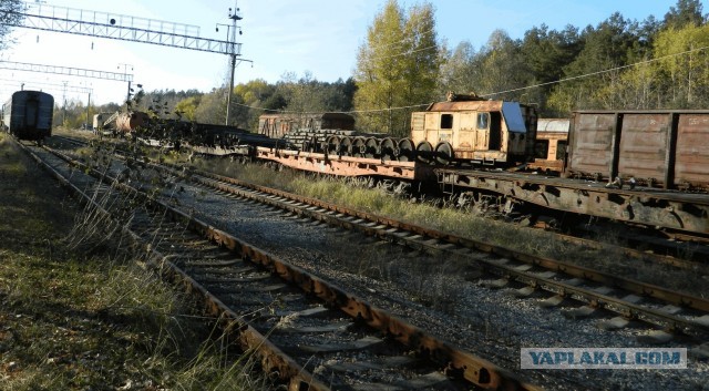 Они стоят здесь с 1986 года. Как выглядят поезда в Припяти сегодня?
