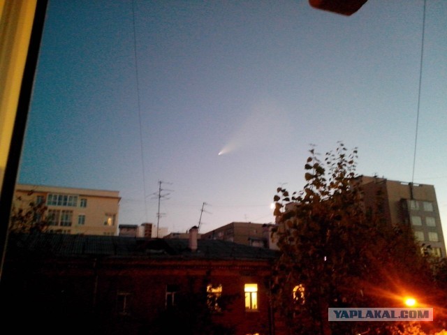В Екатеринбурге снова пролетел метеорит
