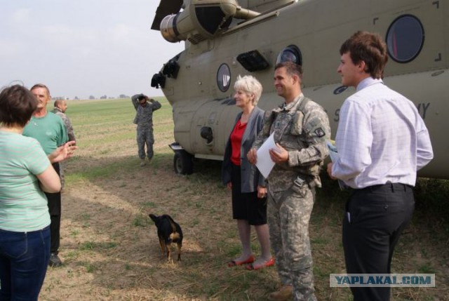 Пиндосские вояки заблудились в Польше