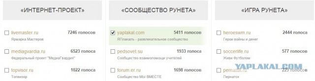 ЯП получил Премию Рунета 2015