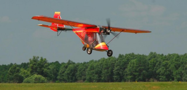Самодельный самолет из поликарбоната