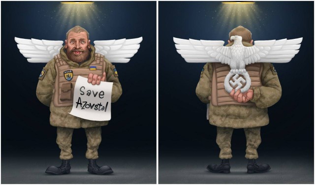 Минобороны РФ опубликовало кадры сдачи в плен ВСУ с "Азовстали"