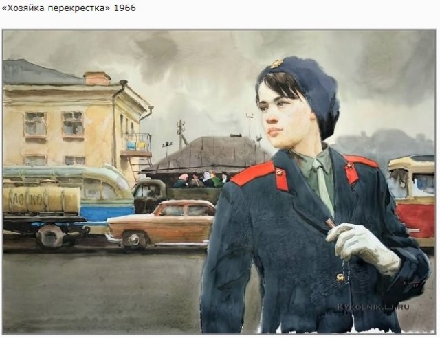 Труд в живописи СССР