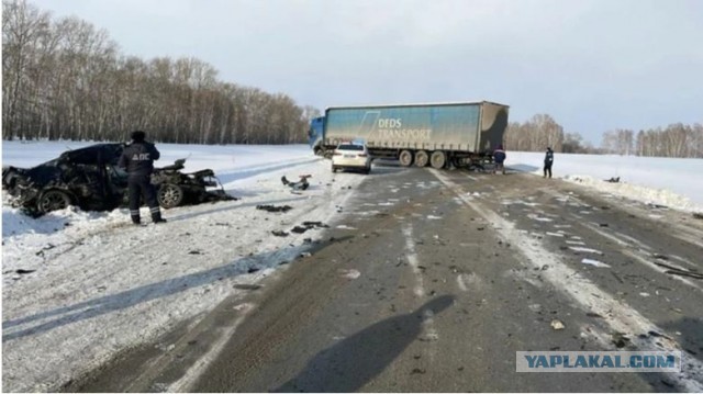 ДТП на трассе Барнаул - Новосибирск