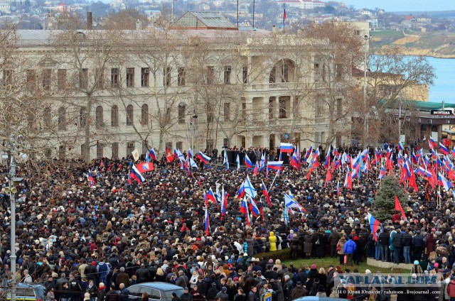 Севастополь митинг [23.02.14] 16:30