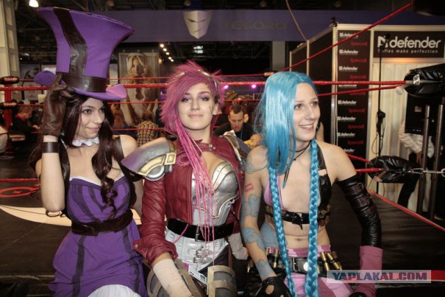 Авторский фоторепортаж для ЯПа с Игромира 2014!