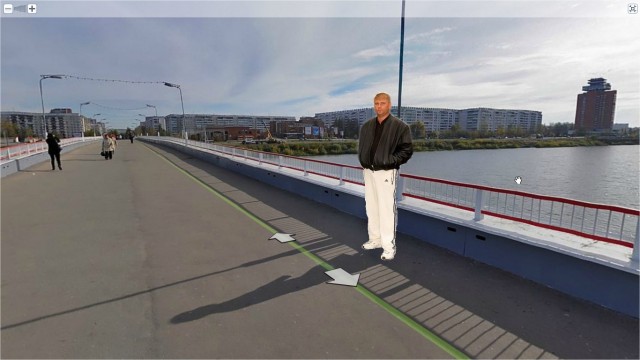 Привидение на Яндекс панорамах