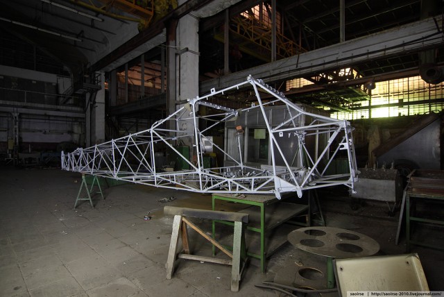 Заброшенный цех прототипов