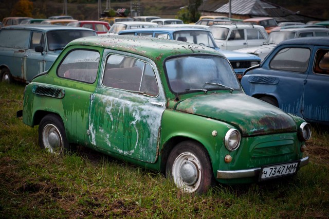 "Очень ретро" авто-музей в Черноусово