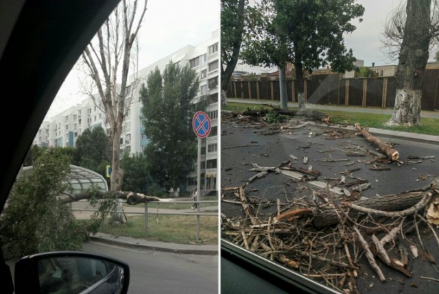 Непогода в Альметьевске, 24.06