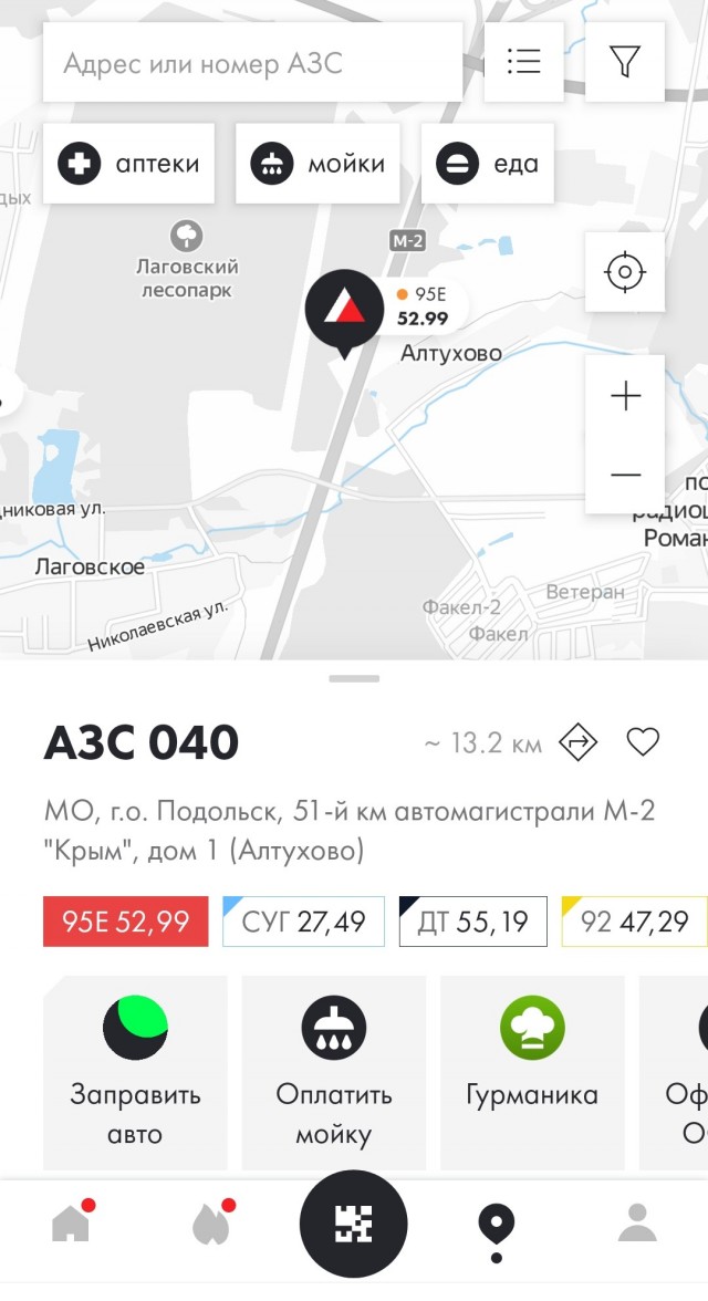 Цены на бензин в Губкинском