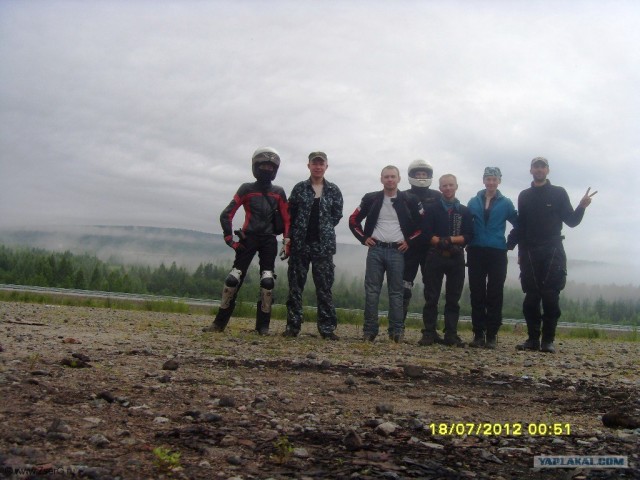 К Тихому Океану на мотоцикле - 2012