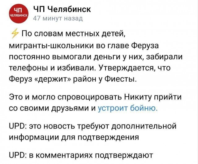 Полиция установила местонахождение участников драки с молотком и травматом в челябинской школе