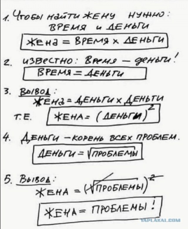 Памятка Оленю, почему ты должен жениться
