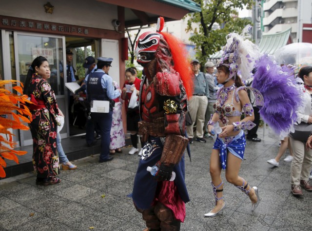 34-й Asakusa Samba Carnival в Японии